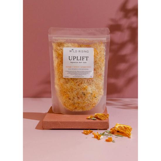 Wild Rising Uplift Orange, Lemon & Peppermint Bath Salts