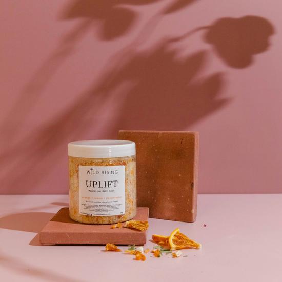 Wild Rising Uplift Orange, Lemon & Peppermint Bath Salts