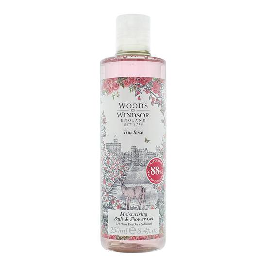 Woods of Windsor True Rose Moisturising Bath & Shower Gel 250ml