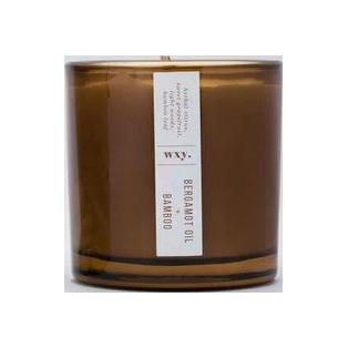 wxy. Big Amber Bamboo + Bergamot Oil Candle 12.5oz