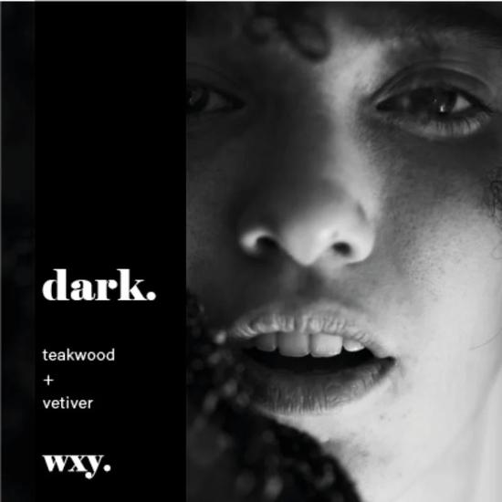 wxy. Dark. Teakwood & Vetiver Candle 7oz