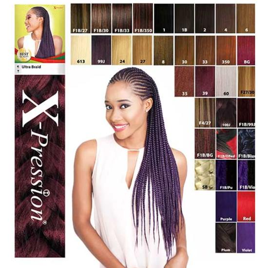 X Pression Synthetic Ultra Braid 1 pack / 24