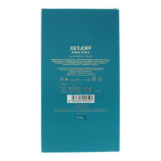 Xerjoff Erba Pura Eau De Parfum 50ml