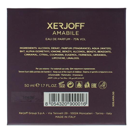 Xerjoff Velvet Collection Amabile Eau De Parfum 50ml