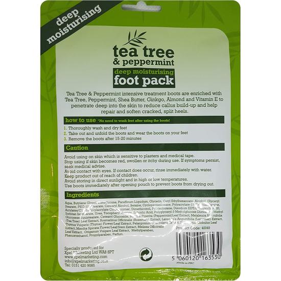 Xpel Body Care Tea Tree Deep Moisturising Foot Pack 30 ml