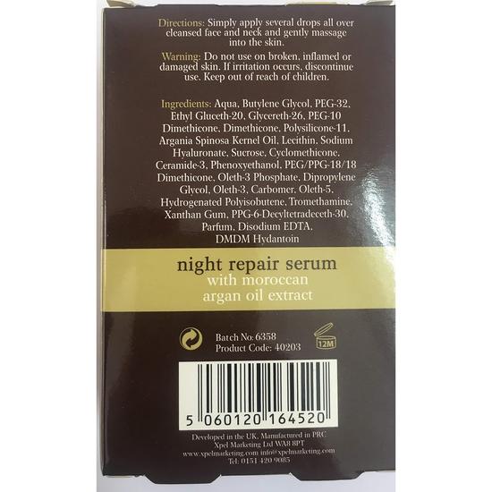 Xpel Body Care Xpel Beauty Care Argan Oil Night Repair Serum 30ml