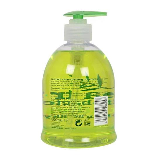 Xpel Body Care Xpel Tea Tree Anti Bacterial Hand Wash 500ml