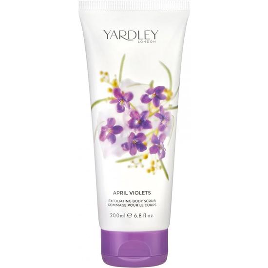 Yardley April Violets Body Scrub 200ml
