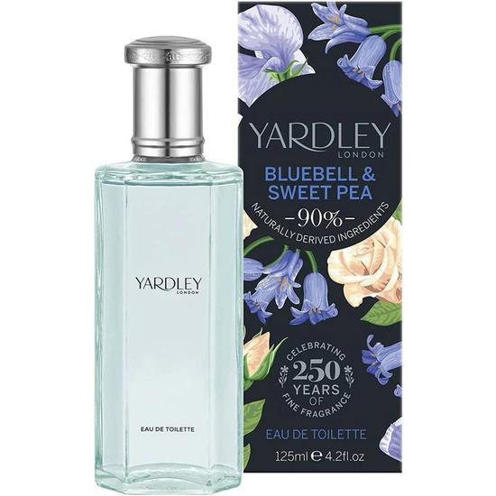Yardley Bluebell & Sweet Pea Eau De Toilette 125ml