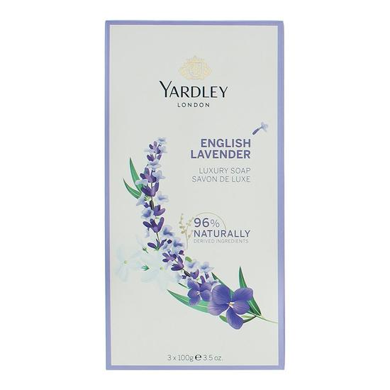 Yardley English Lavender Soap Gift Set 100g