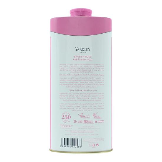 Yardley English Rose Talcum Powder 125g