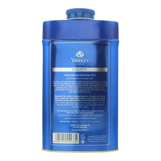 Yardley Equity Talcum Powder 150ml