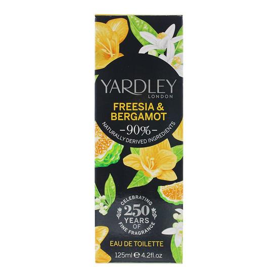Yardley Freesia & Bergamot Eau De Toilette 125ml