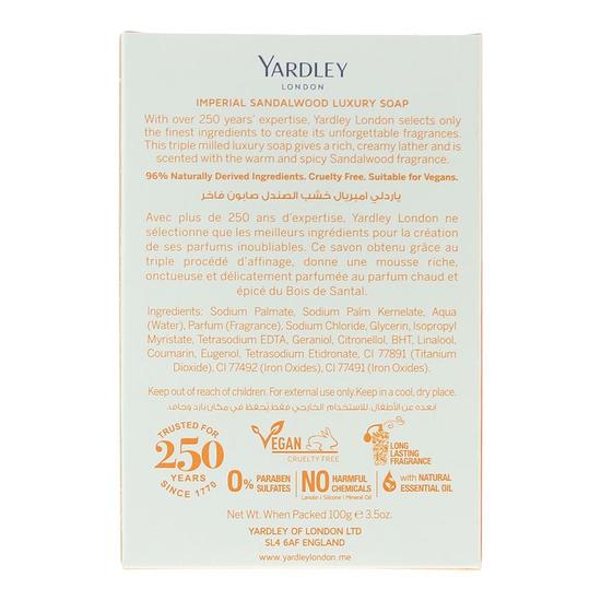Yardley Imperial Sandalwood Soap 100g