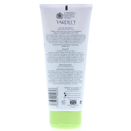 Yardley Lily Of The Valley Body Scrub 200ml