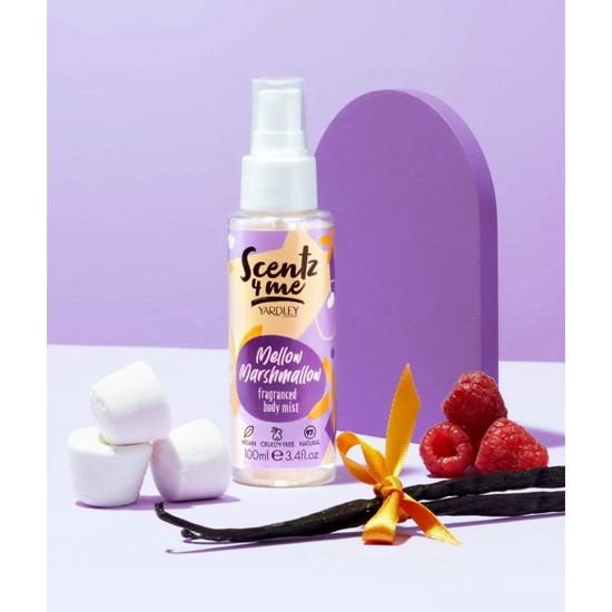 Yardley Scent 4 Me Mellow Marshmallow Fragranced Body Mist 100ml