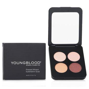 Youngblood Mineral Cosmetics Pressed Mineral Eyeshadow Quad Eternit 4g