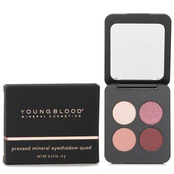 Youngblood Mineral Cosmetics Pressed Mineral Eyeshadow Quad Garden Party