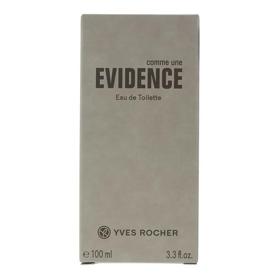 Yves Rocher Comme Une Evidence Homme Eau De Toilette 100ml