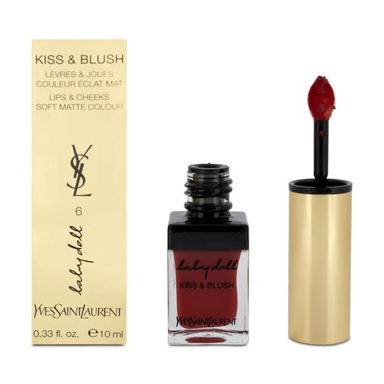 Yves Saint Laurent Baby Doll Kiss & Blush 6 Rouge Libertine