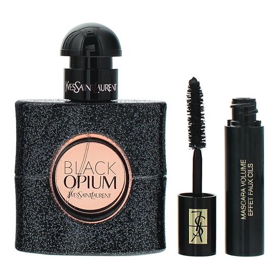 Yves Saint Laurent Black Opium 2 Piece Eau De Parfum Gift Set 30ml