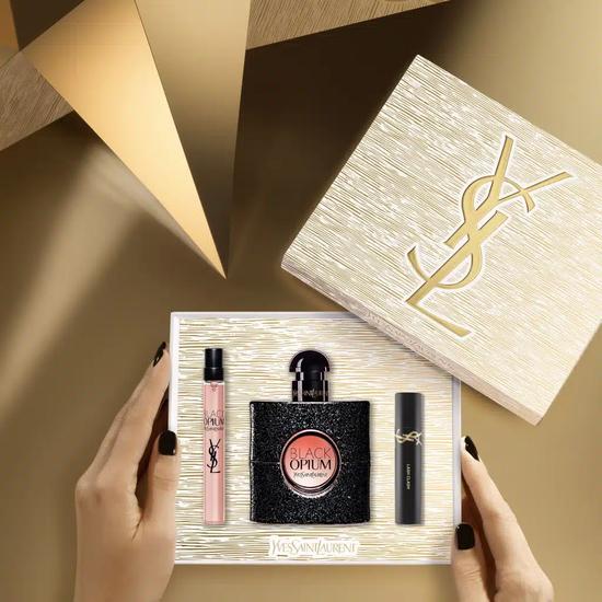 Yves Saint Laurent Black Opium Black Opium Eau De Parfum Gift Set 50ml