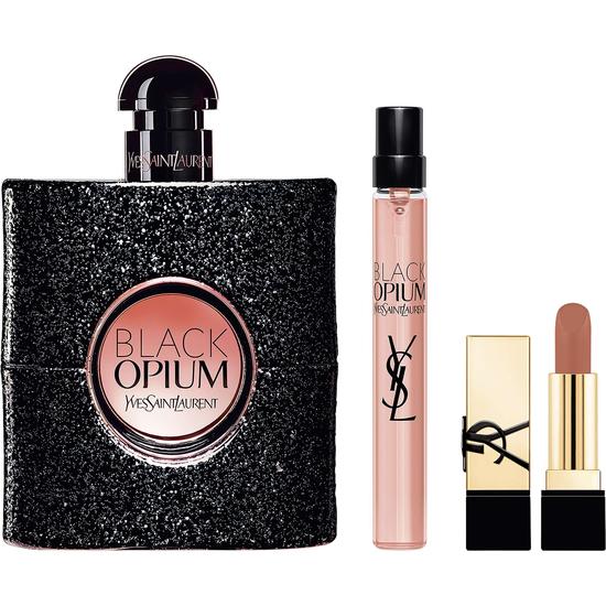 Yves Saint Laurent Black Opium Eau De Parfum Gift Set 50ml