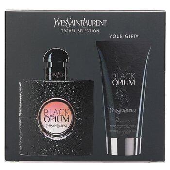 Yves Saint Laurent Black Opium Gift Set 50ml Eau De Parfum + 50ml Body Lotion