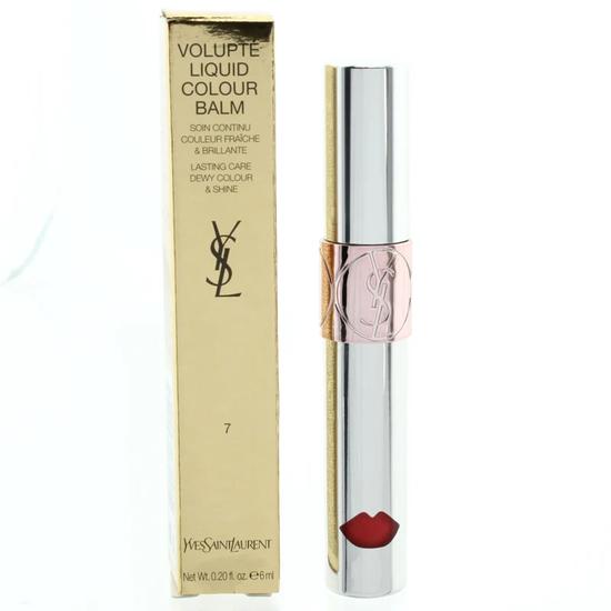 Yves Saint Laurent Volupte Liquid Lip Gloss Balm Grab Me Red