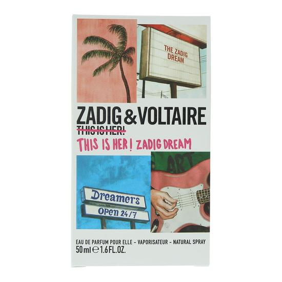 Zadig & Voltaire This Is Her! Zadig Dream Eau De Parfum For Her 50ml