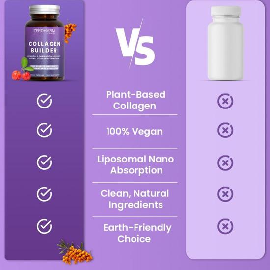 ZeroHarm Liposomal Collagen Builder Capsules 60 Capsules