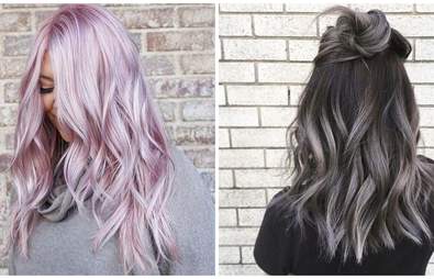 Ways To Rock Lilac N Grey Hair | Lilac Hair Trends | Cosmetify