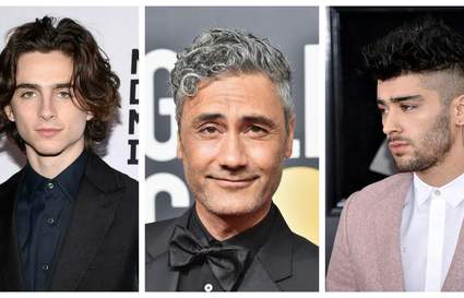 Men's Hairstyles Collage