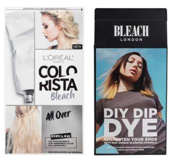 l'oreal paris colorista and bleach london dip dye