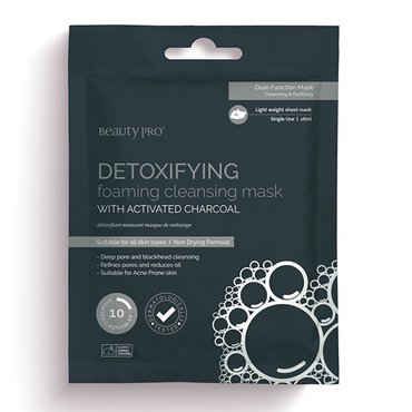 BeautyPro DETOXIFYING Foaming Cleansing Mask with Activated Charcoal