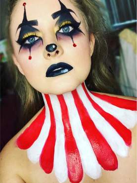Clown Halloween Makeup