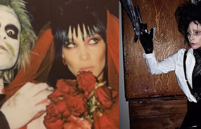 The Best Celebrity Halloween Beauty Looks