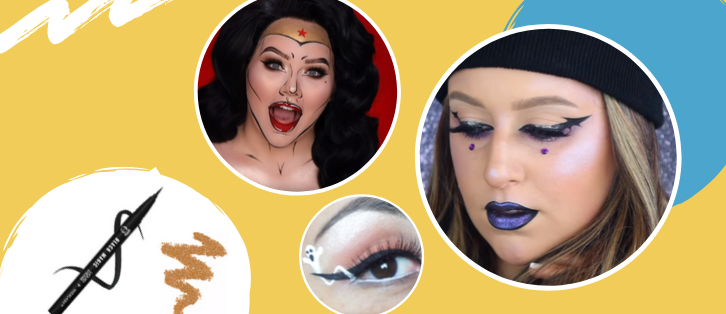 halloween eyeliner