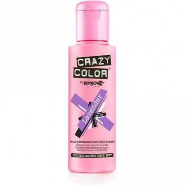 Crazy Color Semi Permanent Hair Colour Cream - Silver