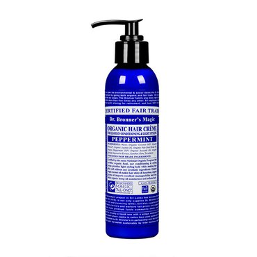 Dr Bronner's Organic Peppermint Hair Conditioner and Style Creme
