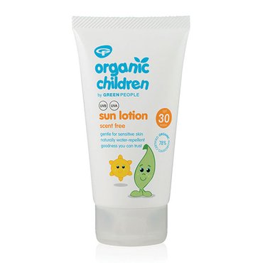 Green People Organic Children Sun Lotion SPF30 Scent Free