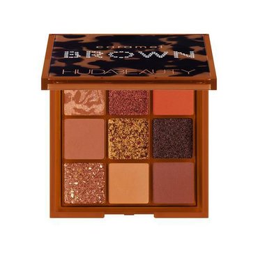 spooky witch makeup Huda Beauty Brown Obsessions Eyeshadow Palette - Caramel