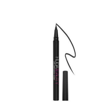 spooky witch makeup Huda Beauty Life Liner Quick 'N Easy Precision Liquid Liner