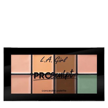 spooky witch makeup L.A. Girl Pro Sculpt Concealer Palette