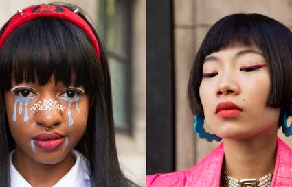 London fashion week models