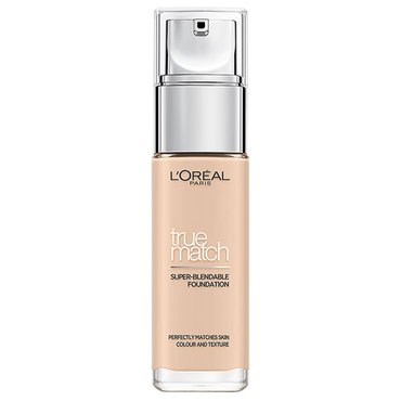 L'Oreal Paris True Match Liquid Foundation With SPF & Hyaluronic Acid - 0.5N Porcelain