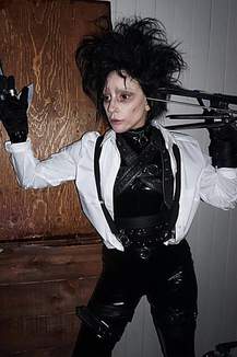 Lady Gaga -as edward scissorhands