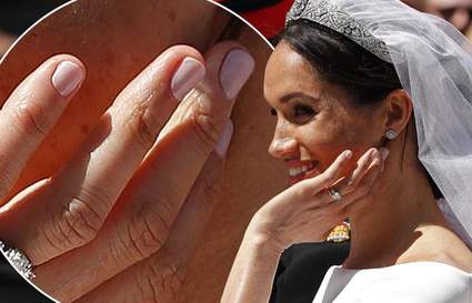 Meghan Markle's nude nails