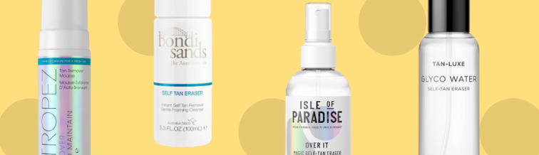 best fake tan remover