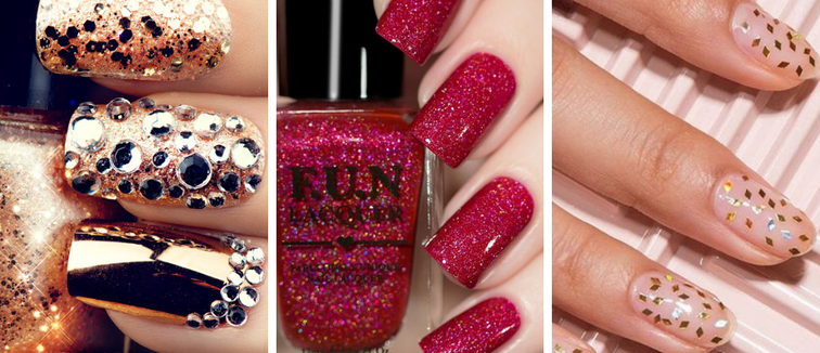 New Year's Eve Nail designs